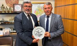 Ali Özkaya'ya Bayat'tan Ziyaret