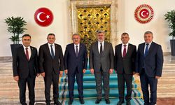 Ali Özkaya, Çobanlar ve Emirdağ Belediye Başkanlarını Meclis’te Ağırladı