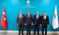 Ali Özkaya’dan Yerel Yönetimler Başkanı Mustafa Demir’e Ziyaret