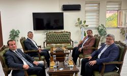 Milletvekili Ali Özkaya’dan Emirdağ Kaymakamı Adem Topaca’ya Hayırlı Olsun Ziyareti