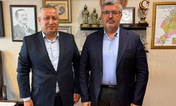 Milletvekili Ali Özkaya Kocaöz Belediye Başkanı Zıbak'ı Misafir etti