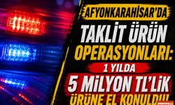 Afyonkarahisar'da Taklit Ürün Operasyonları: 1 Yılda 5 Milyon TL'lik Ürüne El Konuldu