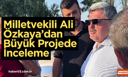 Milletvekili Ali Özkaya’dan Büyük Projede İnceleme: Çay - Karaadilli - Dinar Yolunda Çalışmalar Sürüyor