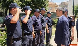Vali Naci Aktaş, Çay İlçe Jandarma Komutanlığını Ziyaret Etti