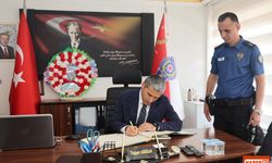Vali Naci Aktaş, Çay İlçe Emniyet Müdürlüğünü Ziyaret Etti