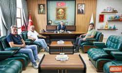 Kaymakçı Eski Belediye Başkanı Halil Güler'den Başkan Adnan Öztaş'a Ziyaret