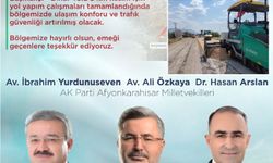 Başmakçı-Dinar Yolunda 5 Kilometrelik Kesimde Çalışmalar Sona Yaklaştı