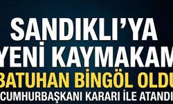 SANDIKLI’YA YENİ KAYMAKAM