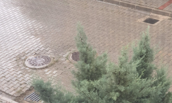 Meteoroloji Isparta ve Burdur'u uyarmıştı! Dinar'da yağış etkili oldu