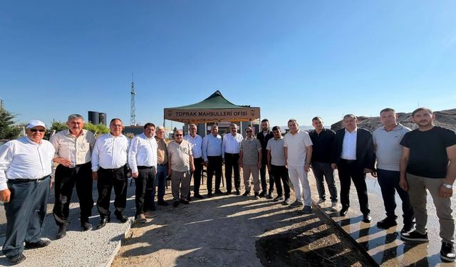 Milletvekili Yurdunuseven Çobanlar'da TMO'yu Ziyaret Etti