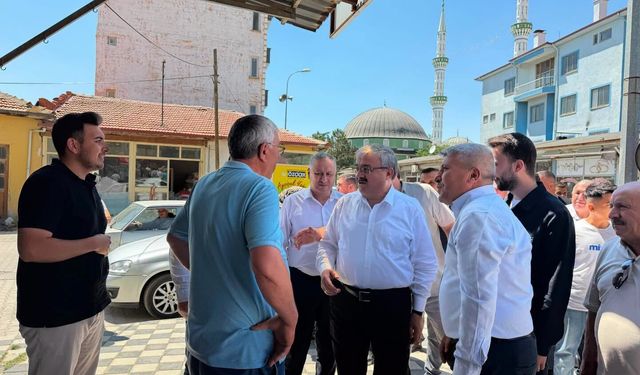 AK Parti Milletvekili İbrahim Yurdunuseven’den Çobanlar’da Esnaf Ziyareti