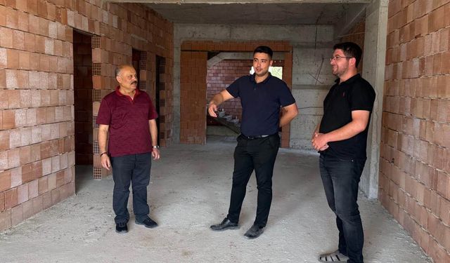 Dinar TSO Yeni Hizmet Binasında Önemli Aşama: Kaba İnşaat Tamamlanıyor