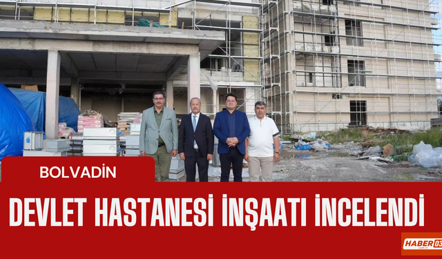 Milletvekili Taytak ve Başkan Aynacı, Bolvadin Devlet Hastanesi İnşaatını İnceledi