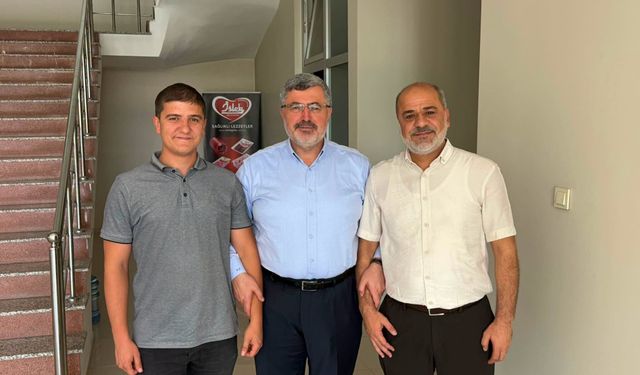 Ali Özkaya’dan MÜSİAD Afyonkarahisar Başkanı Ercan İşlek’e Ziyaret