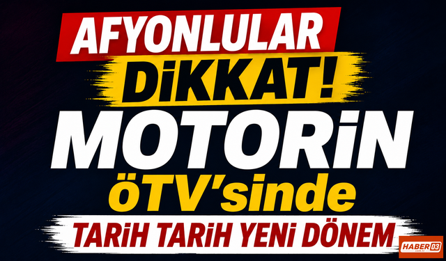 Afyonlular Dikkat! Motorin ÖTV’sinde Tarih Tarih Yeni Dönem