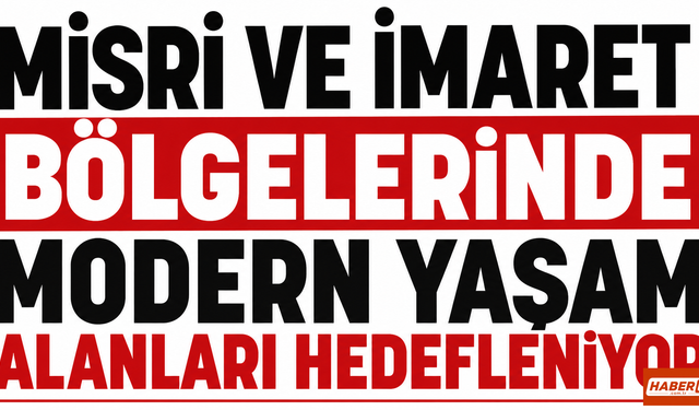 Mısri ve İmaret Bölgelerinde Modern Yaşam Alanları Hedefleniyor