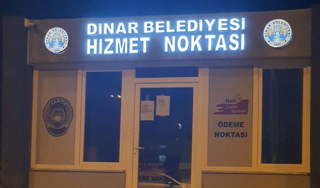 Dinar’da Emlak, İlan Reklam ve ÇTV Ödemelerinde Son Gün Yoğunluğu