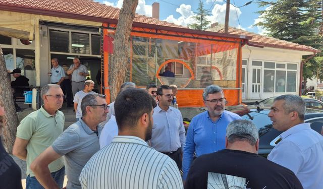 Ali Özkaya Sultandağı Çamözü Köyü’nde Vatandaşlarla Buluştu