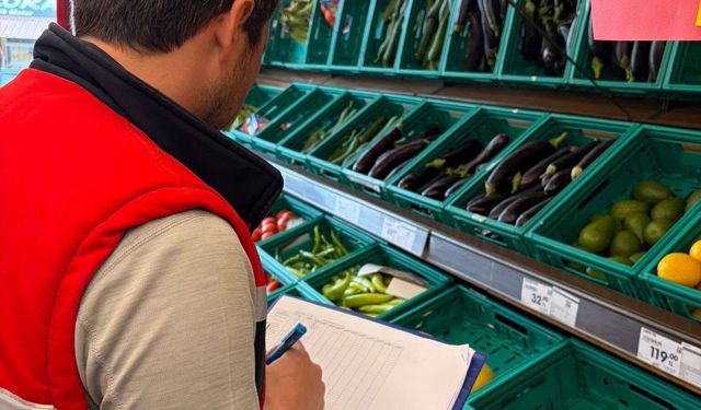 Afyon'da Tarım Müdürlüğü Marketlerde Fiyat Takibi Yaptı