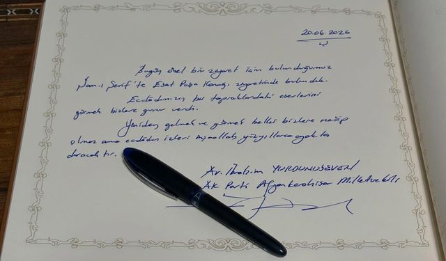 Afyon Milletvekili İbrahim Yurdunuseven Şam’da! Osmanlı Mirası Azm Sarayı’nı Ziyaret Etti