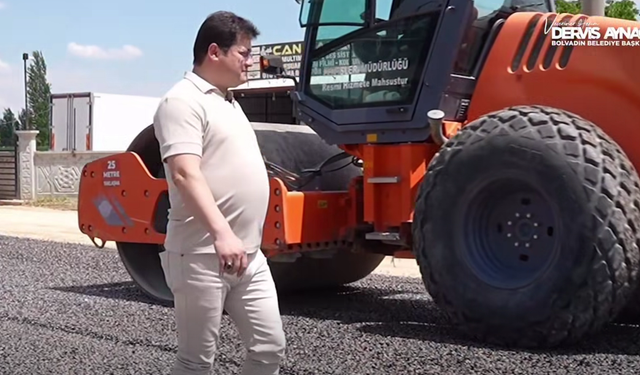 Bolvadin'de Bir Hizmet Daha: Uzun Tekke Yolu Baştan Sona Yenilendi
