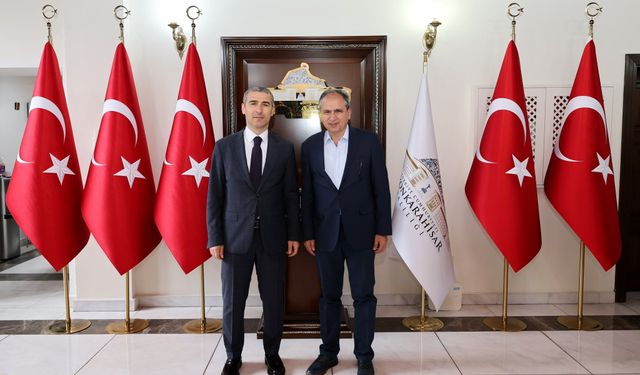 AK Parti Uşak Milletvekili İsmail Güneş’ten Afyon Valisi Aktaş’a Ziyaret