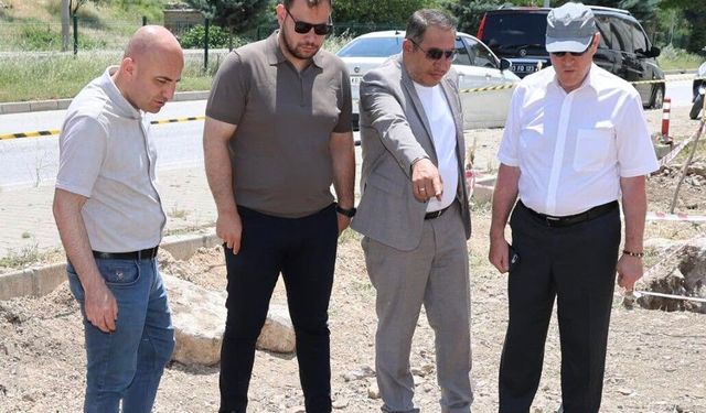 Dinar-Denizli Yolunda Önemli Adım! Dinar Kaçış Rampası Çalışmaları Başladı!