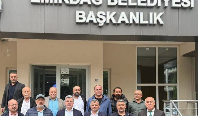 Milletvekili Ali Özkaya’dan Emirdağ Belediyesi’ne Ziyaret