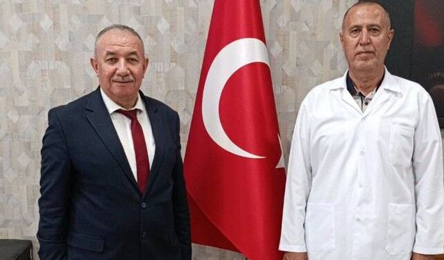 AK Parti Kırıkkale İl Yöneticisi İlyas Tuna, Afyon'da Başhekim Acar'ı Ziyaret Etti