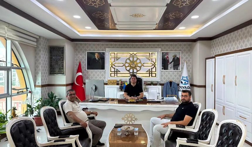 Sultandağı Süt Üreticileri Birliği'nden Bolvadin Belediye Başkanı Aynacı'ya Ziyaret