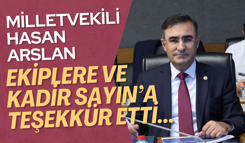 Milletvekili Arslan, Şuhut OSB'deki Yangına Müdahale Eden Ekiplere ve Kadir Sayın'a Teşekkür Etti
