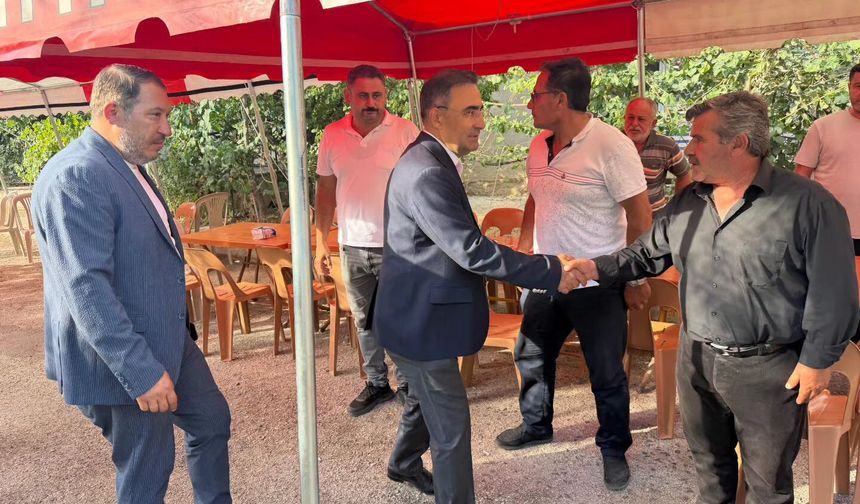 Milletvekili Hasan Arslan’dan Veysel Topçu’nun Ailesine Taziye Ziyareti