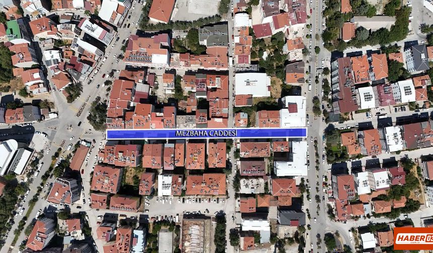 Sandıklı’da Mezbaha Caddesi’nde Üstyapı Çalışmaları Başladı