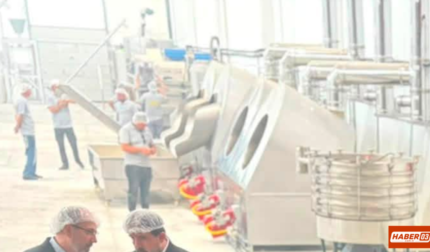 Afyonkarahisar Emirdağ'da Susam, Tahin ve Helva Fabrikası Açıldı