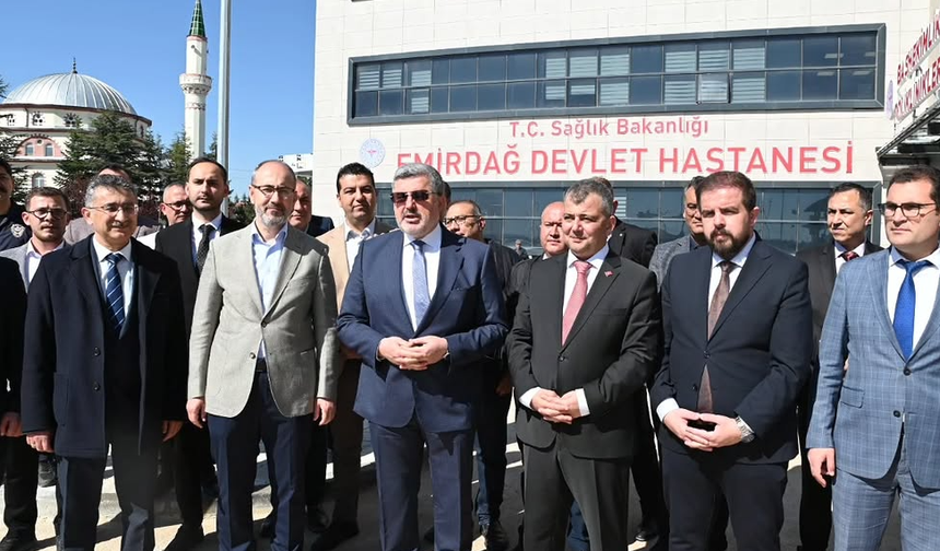 Emirdağ Devlet Hastanesi Yeni Hizmet Binası İncelendi, Hizmete Açıldı