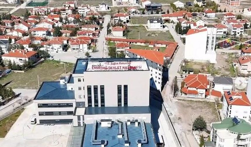 Yeni Emirdağ Devlet Hastanesinde geri sayım başladı…