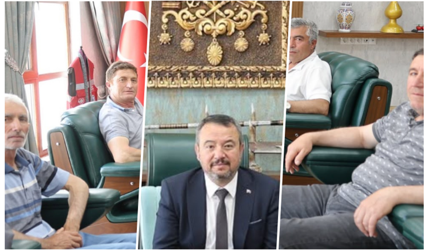 Başkan Adnan Öztaş, Sazak Mahallesi Heyetini Ağırladı