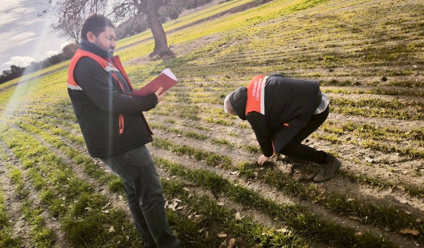 Geleceğin Tarımı İçin Arazi Etütleri ve Denetimler Titizlikle Yapılıyor