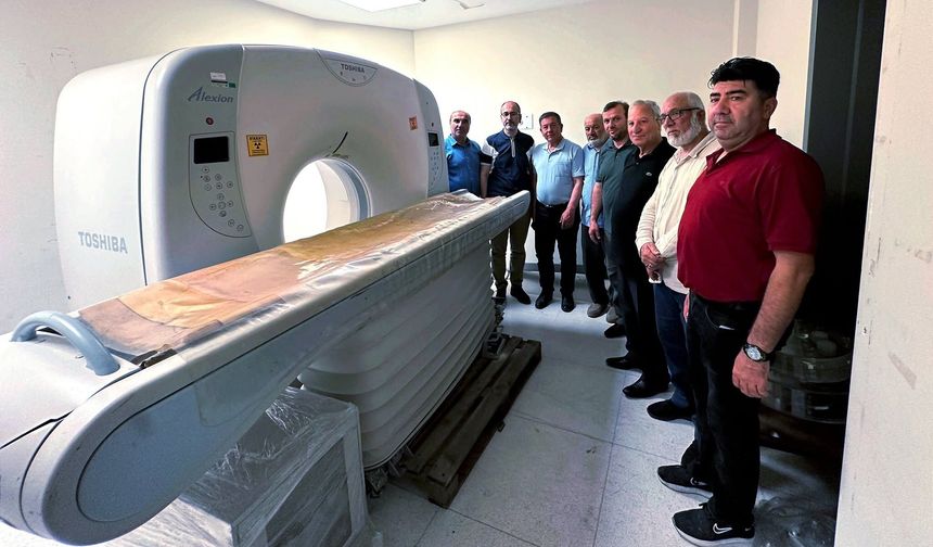 Çay Devlet Hastanesi’ne Yeni Tomografi Cihazı: İl Sağlık Müdürü Öztürk İncelemelerde Bulundu