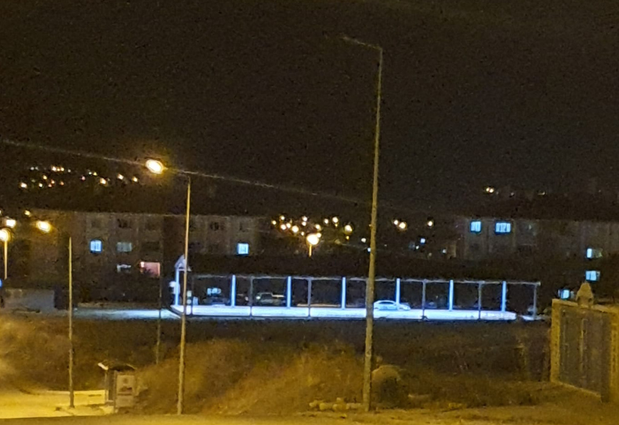 Dinar TOKİ Pazar Yeri Açılış Bekliyor: Işıkları İlk Kez Yandı