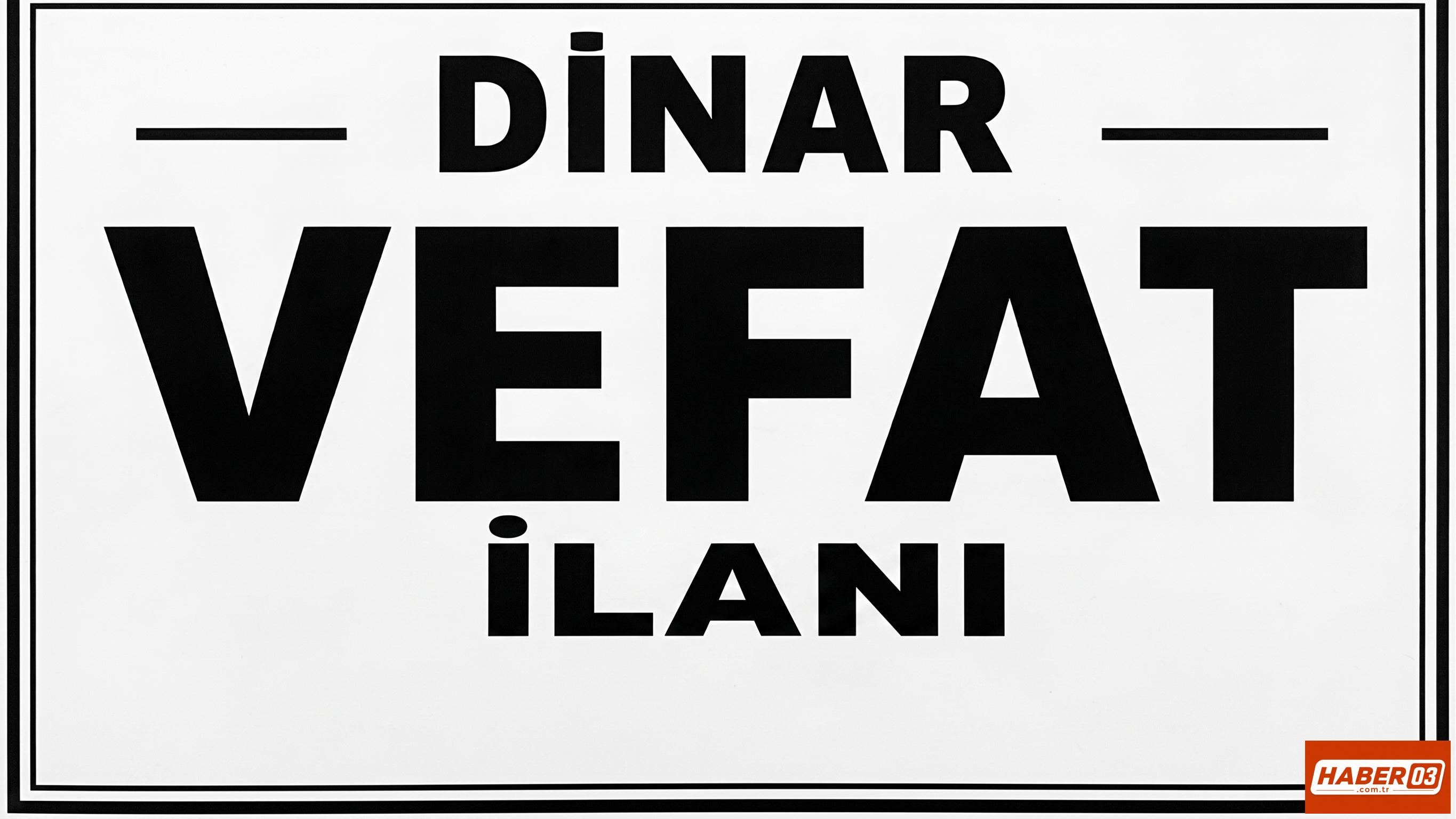 Dinar Belediye Başkanı Veysel Topçu’nun Kayınvalidesi Teslime Tınastepe Vefat Etti
