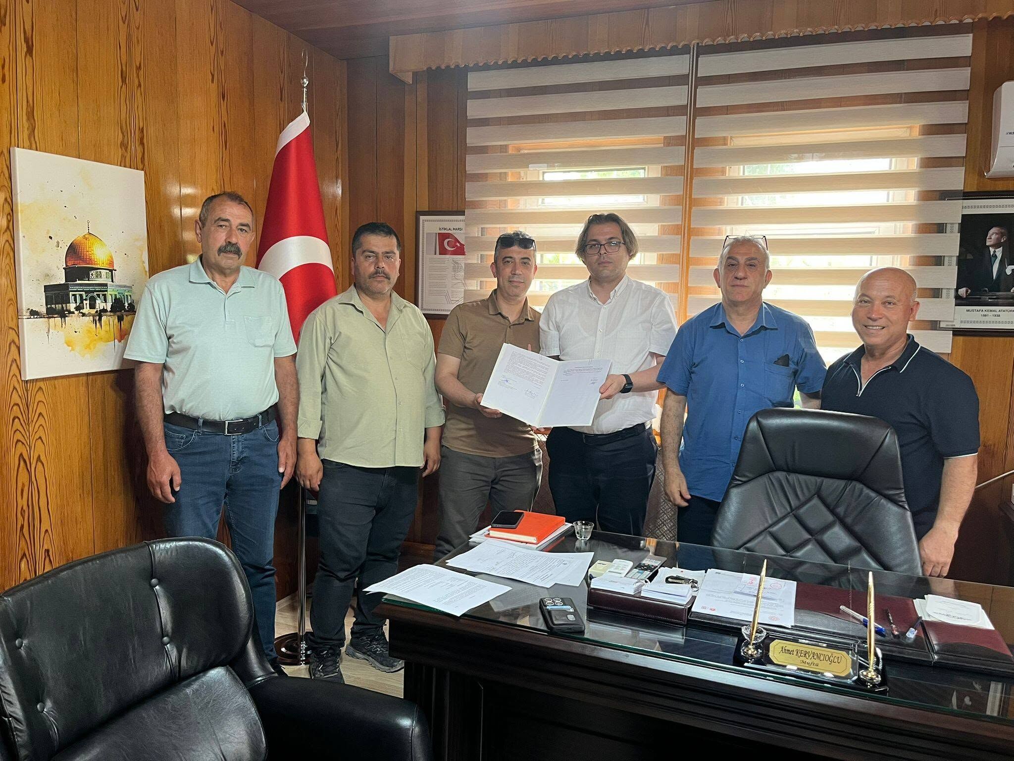 Dinar Korubaşı Camii yapımı için önemli protokol imzalandı